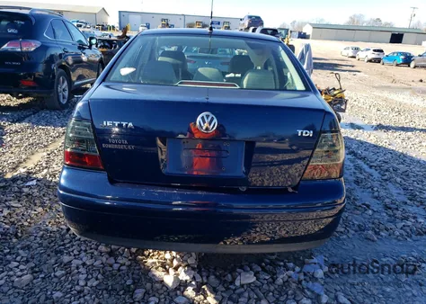2002 Volkswagen Jetta Gl Tdi z USA, uszkodzony, nr VIN 3VWRP69M32M036953